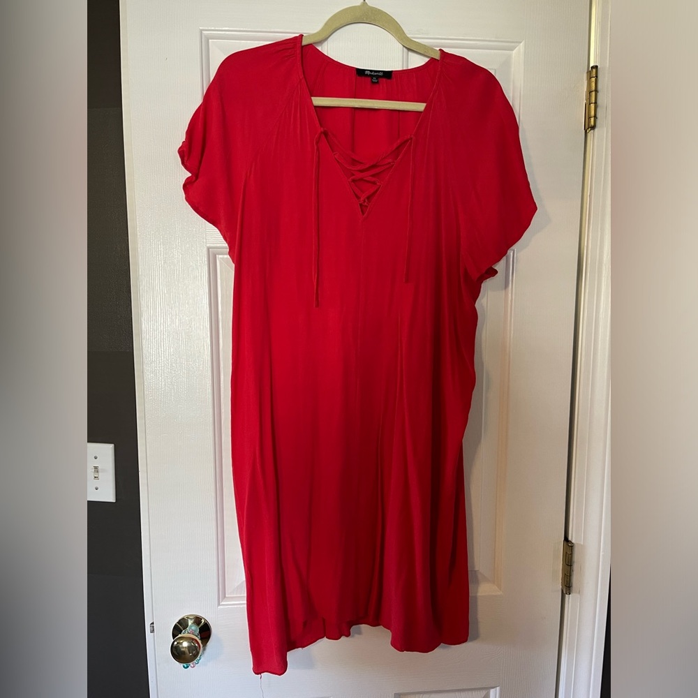 Madewell short sleeve dress